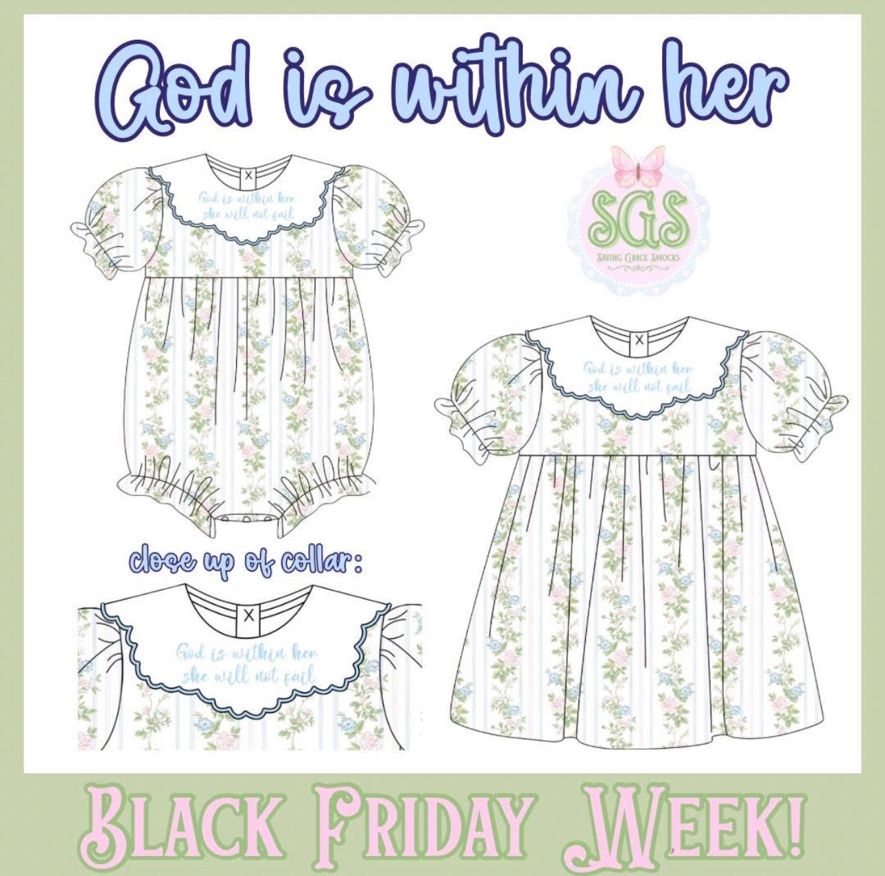 God is Within Her Collection ETA April